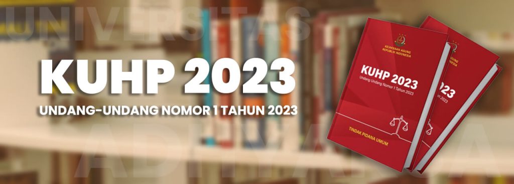 Buku KUHP 2023 – Undang-undang Nomor 1 Tahun 2023, Tindak Pidana Umum