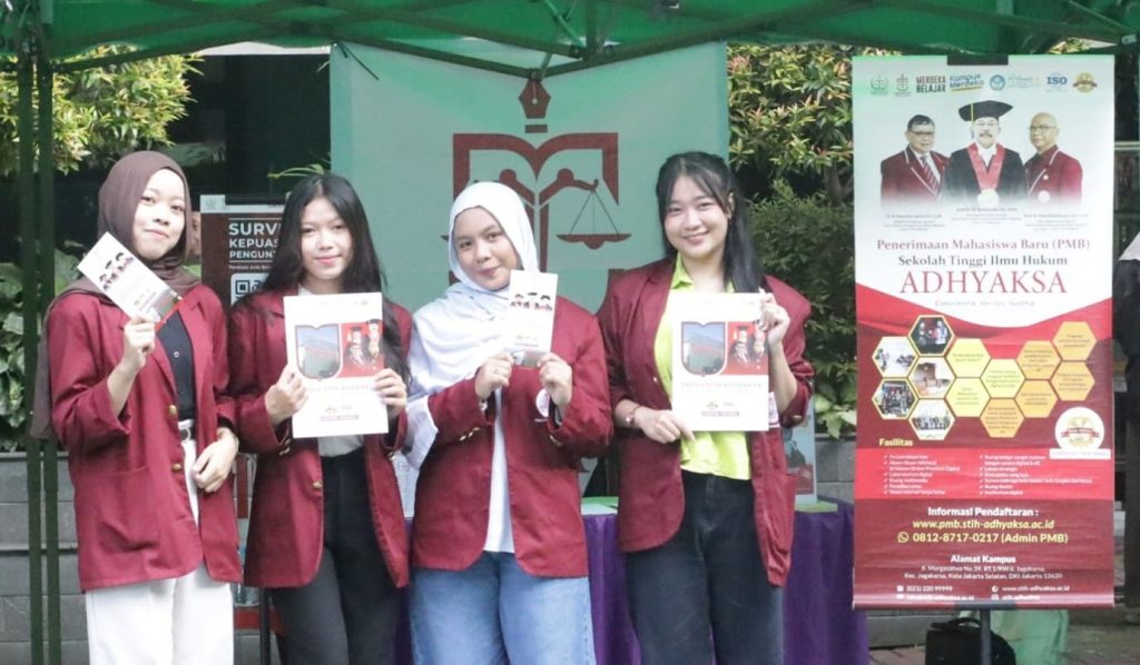 Universitas Adhyaksa Gelar Sosialisasi Pendidikan Tinggi di Edu Fair SMAN 63 Jakarta