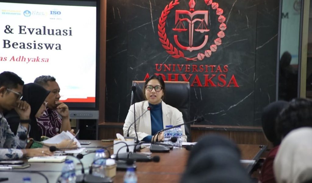 Dorong Mahasiswa Jaga Prestasi dan Disiplin, Universitas Adhyaksa Gelar Evaluasi Beasiswa