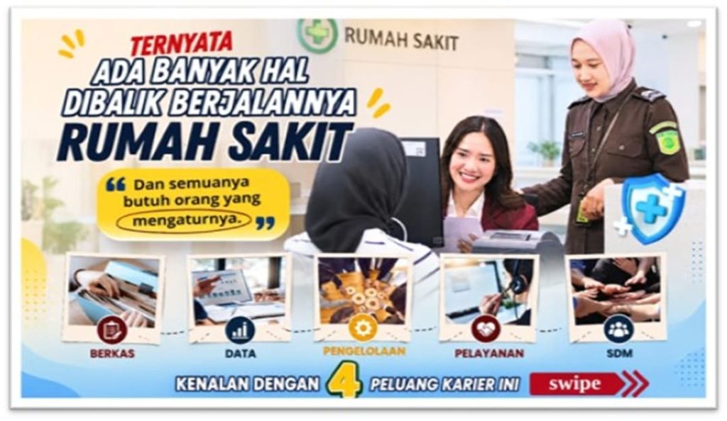 Di Balik Layanan Rumah Sakit, Lulusan Administrasi Rumah Sakit Punya Beragam Pilihan Karier