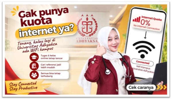 Fasilitas WiFi Gratis Hadir untuk Mendukung Aktivitas Akademik di Universitas Adhyaksa
