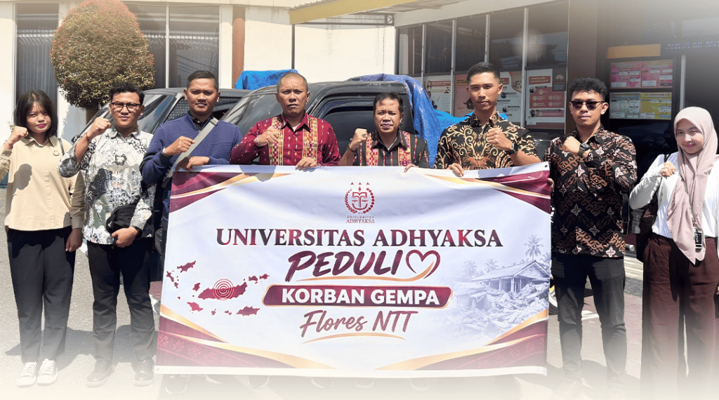 Kepedulian Mahasiswa Universitas Adhyaksa Menjangkau Korban Gempa Flores di Manggarai